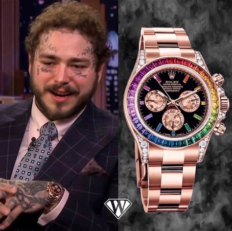 post malone rolex watch